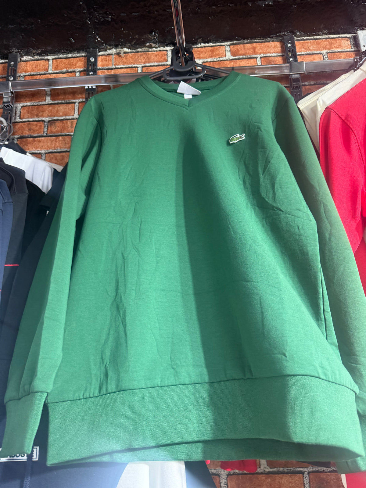 Lacoste SPORT Cotton Blend Fleece Sweatshirt