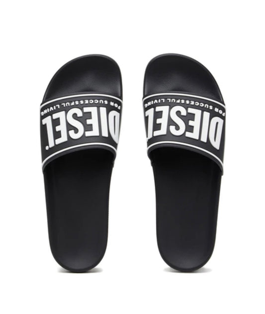 Sa-Mayemi-Pool Slides With 3D Logo