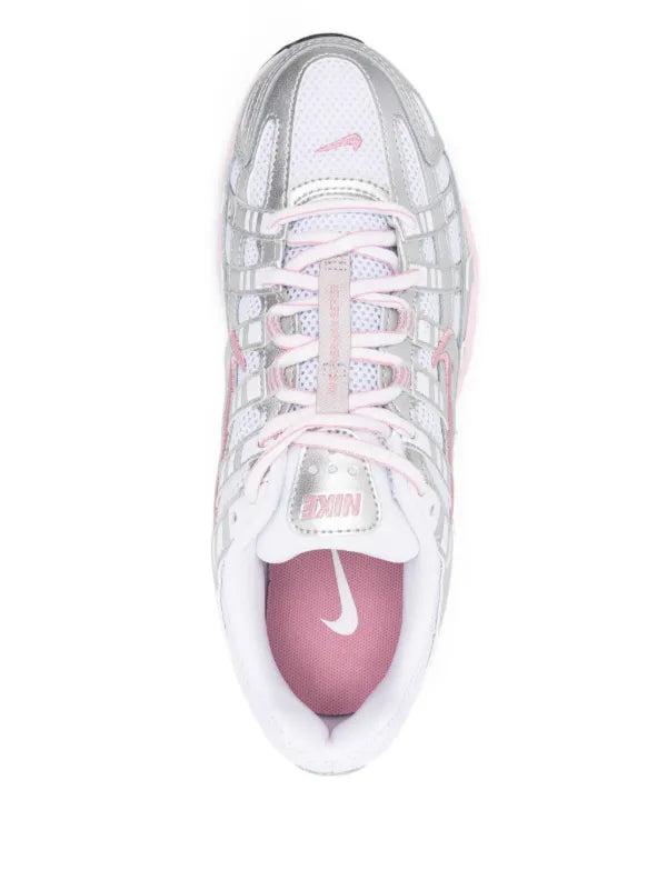 P-6000 pink and white sneakers
