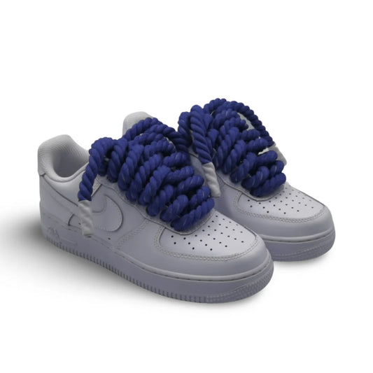 AIR FORCE 1 PURPLE CUSTOM ROPE LACE
