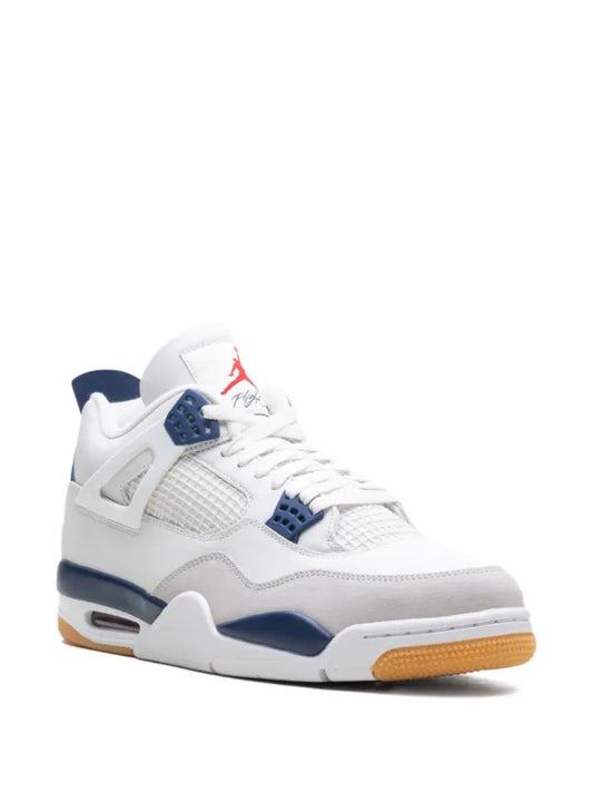 JORDAN AIR JORDAN 4 "NAVY" SNEAKERS