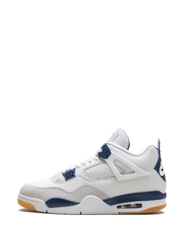 JORDAN AIR JORDAN 4 "NAVY" SNEAKERS