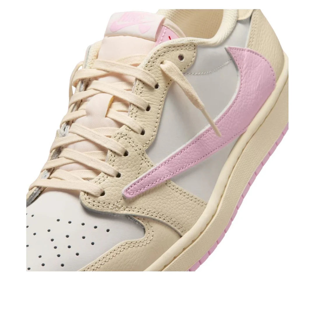 JORDAN X TRAVIS SCOTT AIR JORDAN 1 LOW OG “SHY PINK”