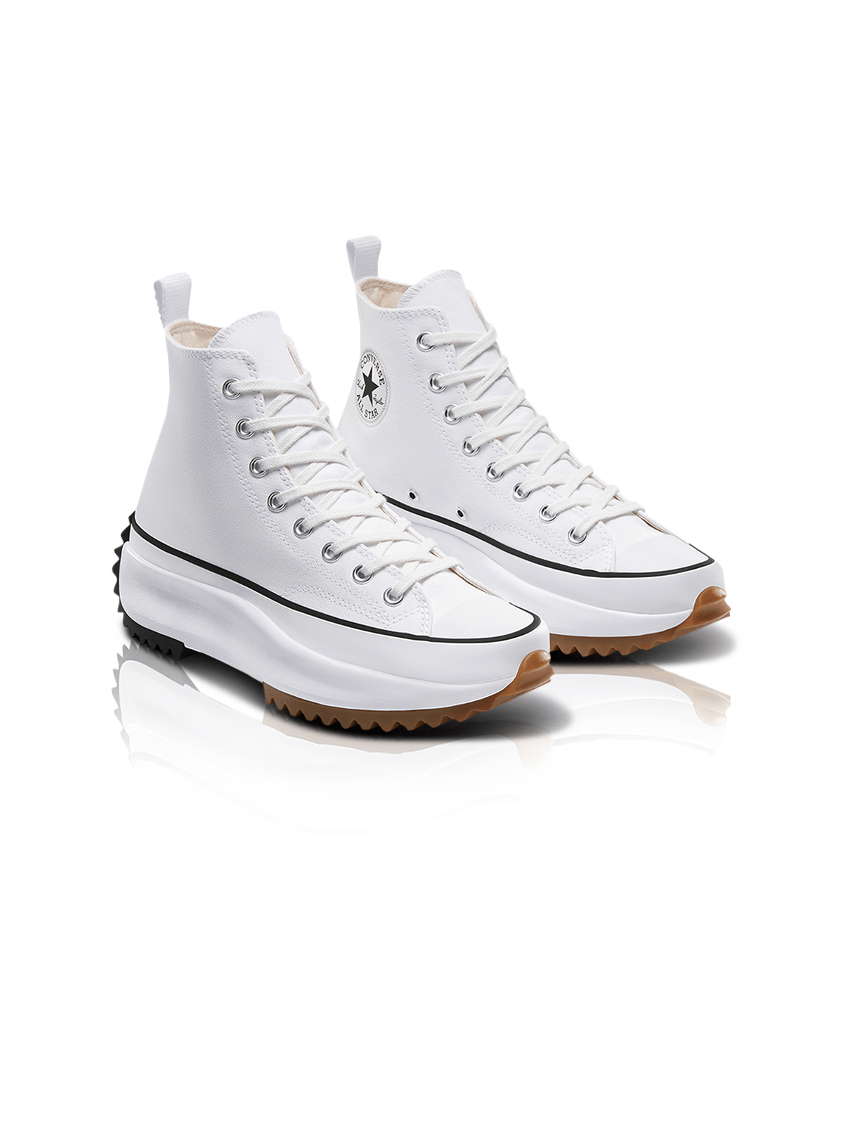 Converse Run Star High Platform High White Sneaker