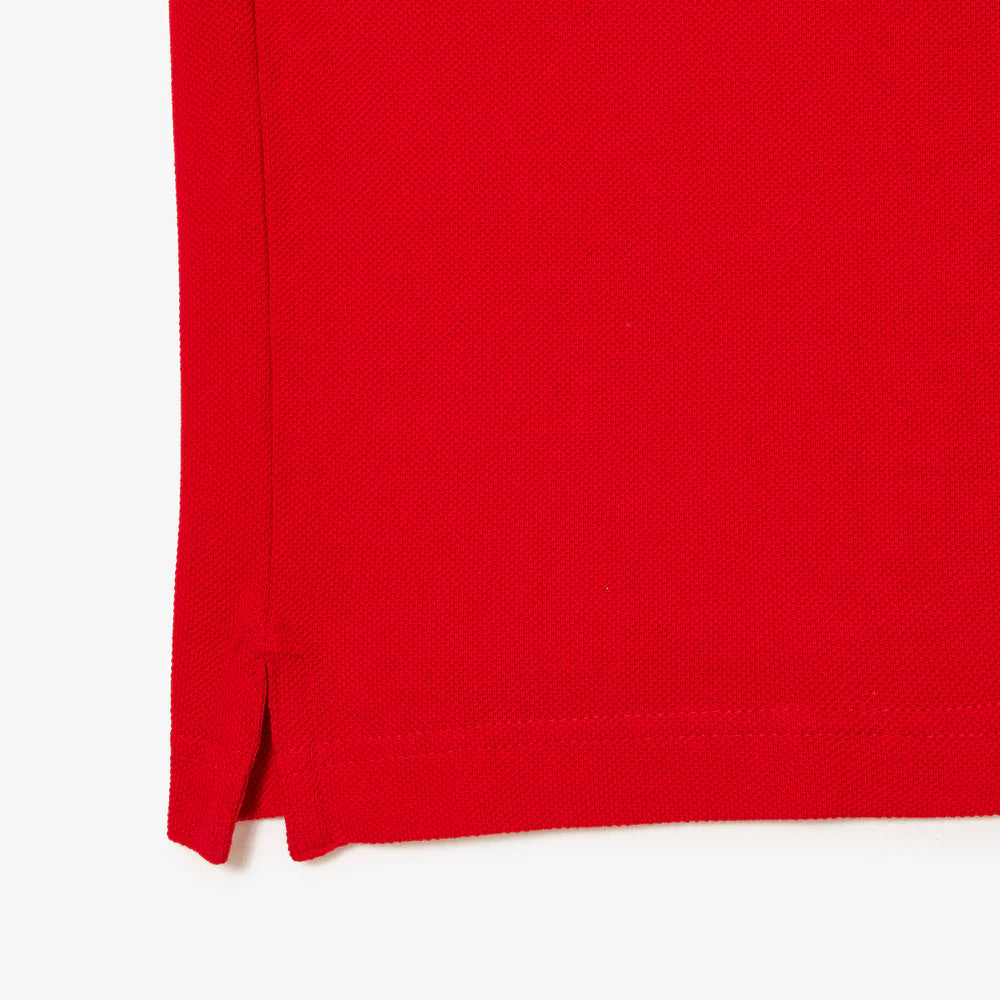 Lacoste red polo shirt