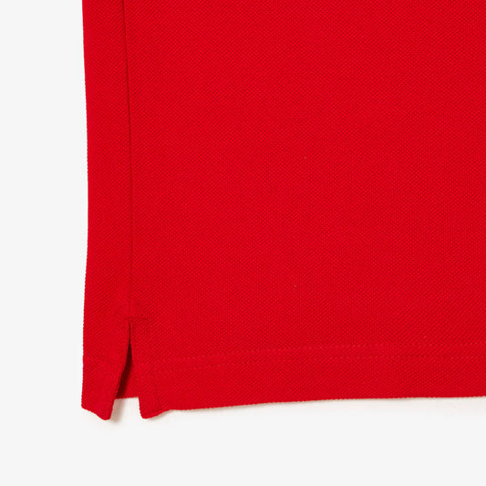 Lacoste red polo shirt