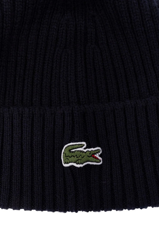 Lacoste Ribbed Turn-Up Hat