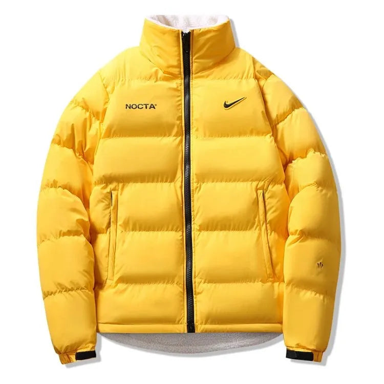 REVERSIBLE NIKE X DRAKE NOCTA PUFFER JACKET YELLOW