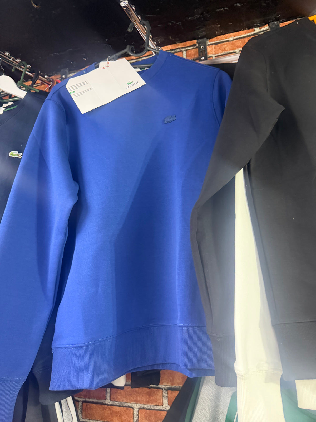 Lacoste SPORT Cotton Blend Fleece Sweatshirt