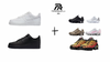 Air force 2 x shox’s combo