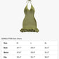 Crochet Halter Mini Dress