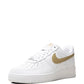 AIR FORCE 1 LOW ESSENTIAL "Toe Swoosh - White / Rattan"