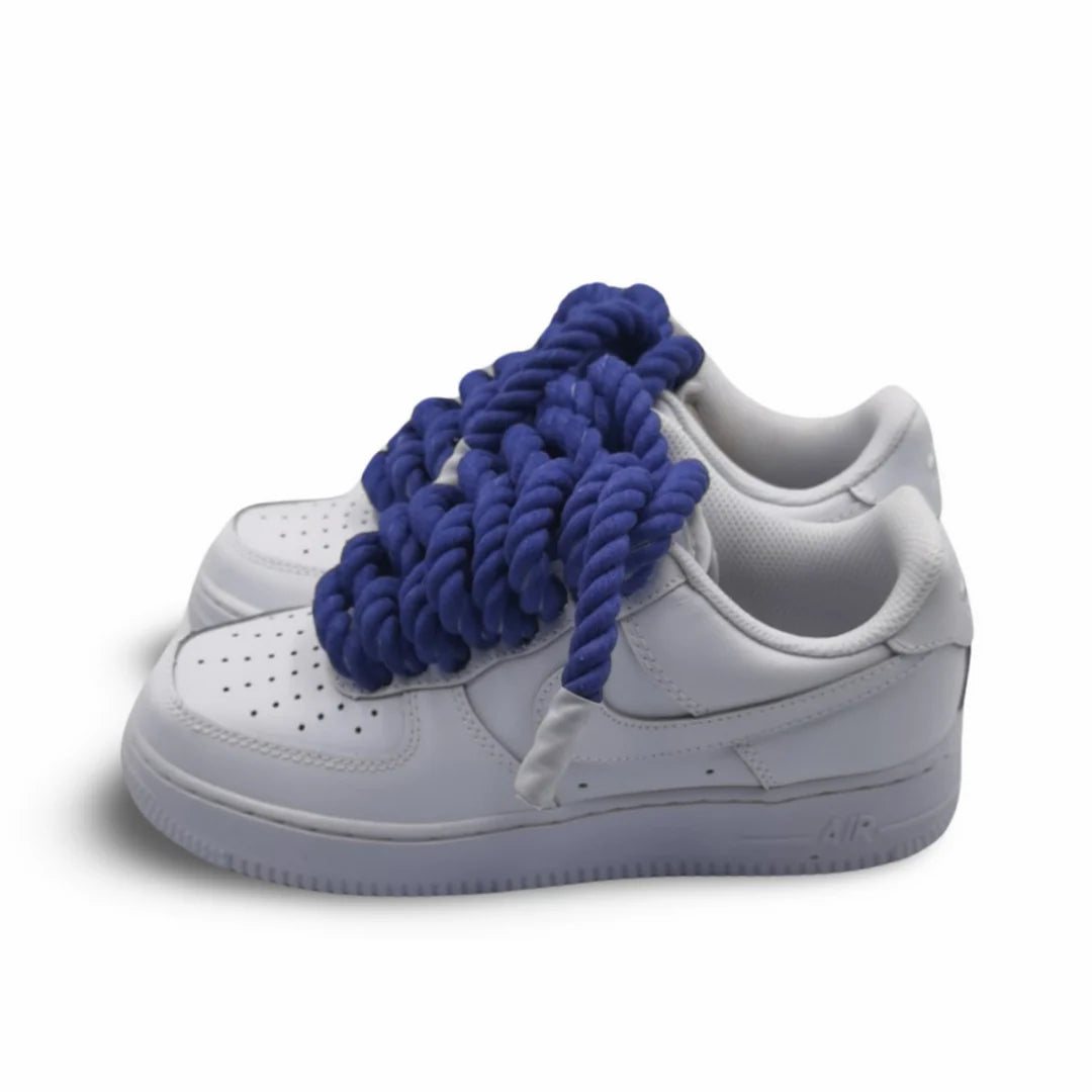 AIR FORCE 1 PURPLE CUSTOM ROPE LACE