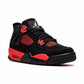 AIR JORDAN 4 RETRO "RED THUNDER" SNEAKERS
