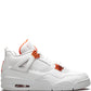 AIR JORDAN 4 RETRO "METALLIC PACK - ORANGE" SNEAKERS