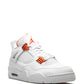 AIR JORDAN 4 RETRO "METALLIC PACK - ORANGE" SNEAKERS