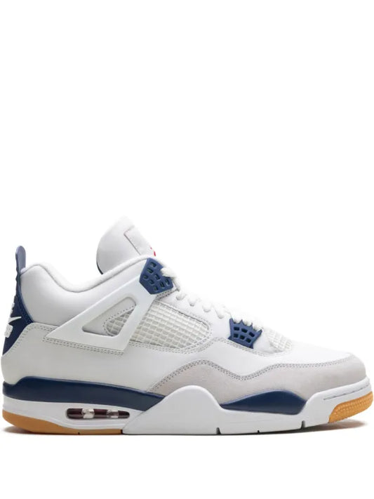 JORDAN AIR JORDAN 4 "NAVY" SNEAKERS