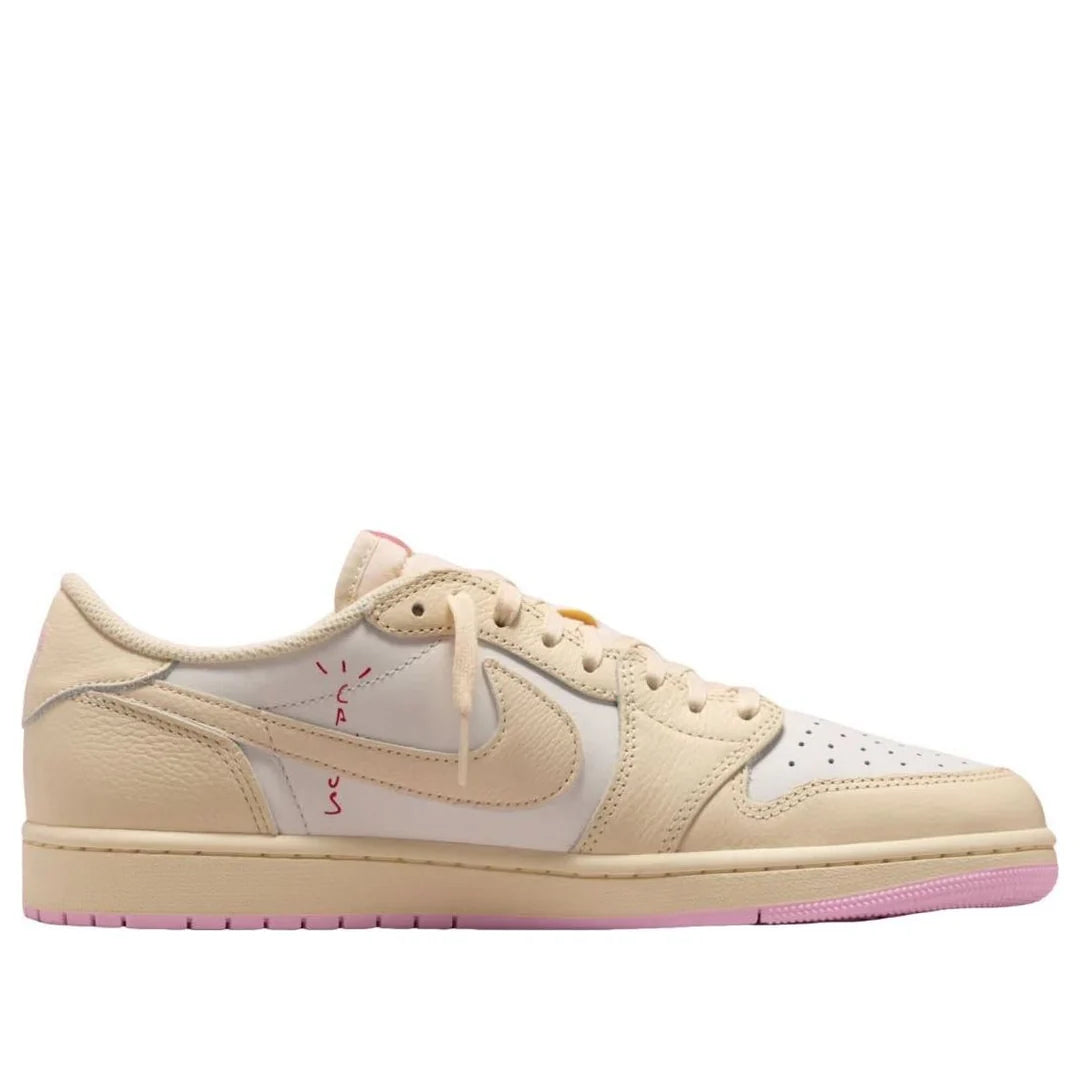 JORDAN X TRAVIS SCOTT AIR JORDAN 1 LOW OG “SHY PINK”