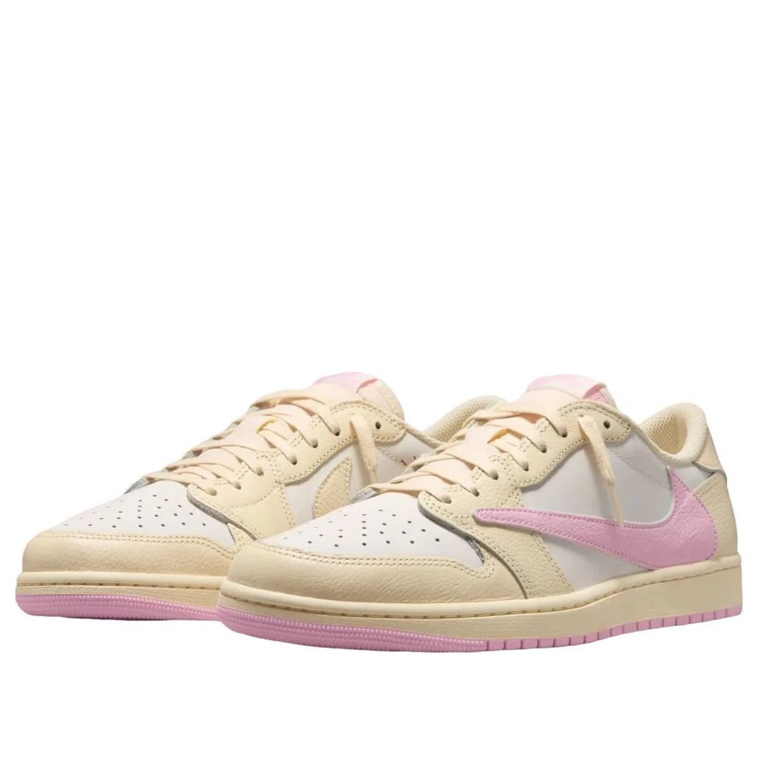 JORDAN X TRAVIS SCOTT AIR JORDAN 1 LOW OG “SHY PINK”