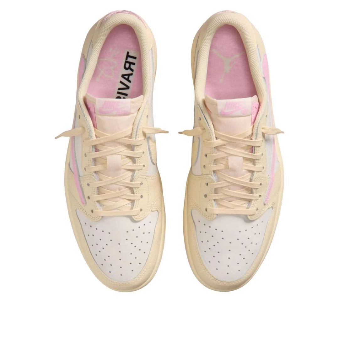 JORDAN X TRAVIS SCOTT AIR JORDAN 1 LOW OG “SHY PINK”