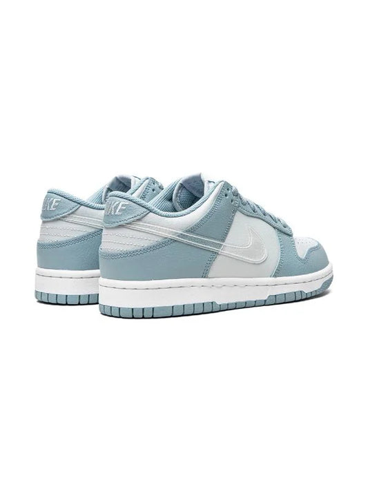 NIKE DUNK LOW "CLEAR SWOOSH/BLUE" SNEAKERS