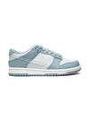 NIKE DUNK LOW "CLEAR SWOOSH/BLUE" SNEAKERS