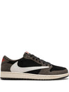 TRAVIS SCOTT AIR JORDAN 1 LOW SNEAKERS
