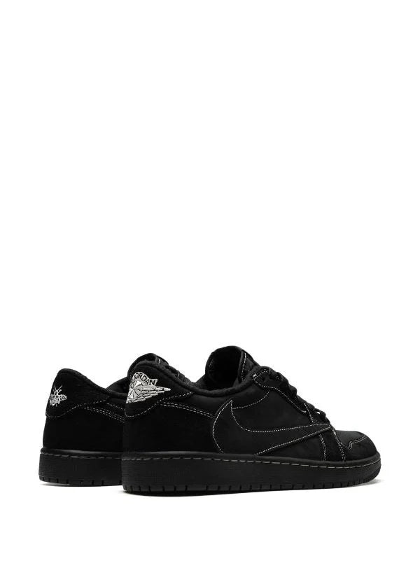 TRAVIS SCOTT AIR JORDAN 1 LOW OG "BLACK PHANTOM" SNEAKERS