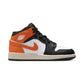 Air Jordan 1 Mid "Starfish Black Toe" sneakers