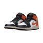 Air Jordan 1 Mid "Starfish Black Toe" sneakers