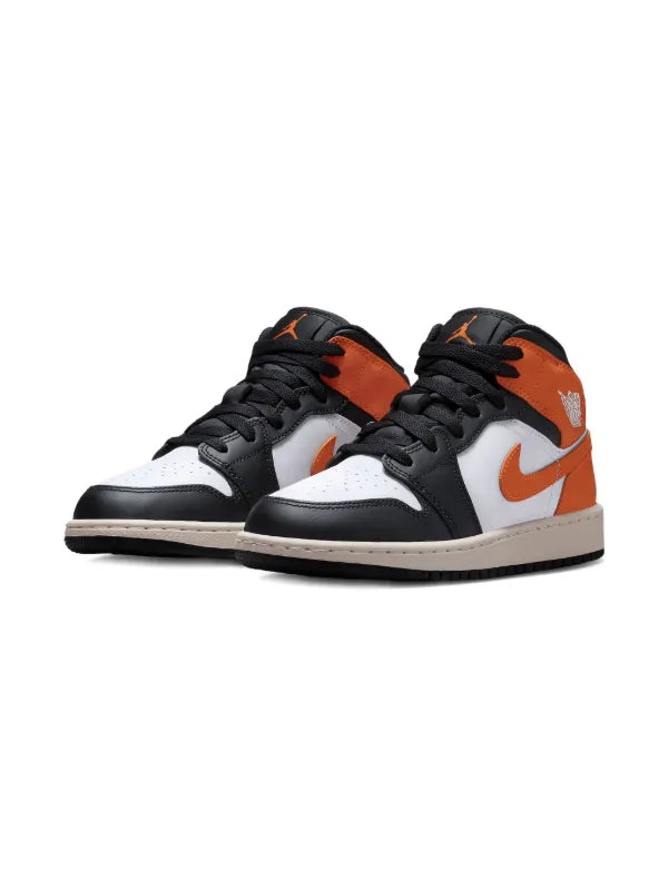Air Jordan 1 Mid "Starfish Black Toe" sneakers