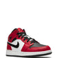 AIR JORDAN 1 MID "Chicago Black Toe"