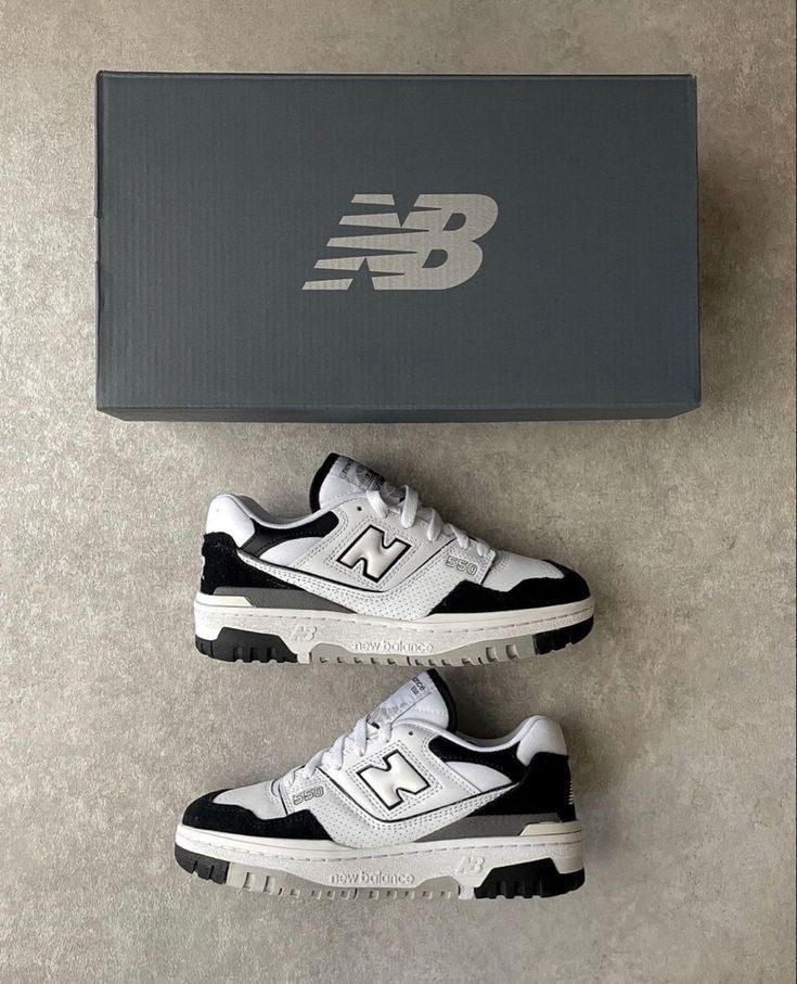 NEW BALANCE 550 "WHITE/BLACK" SNEAKERS