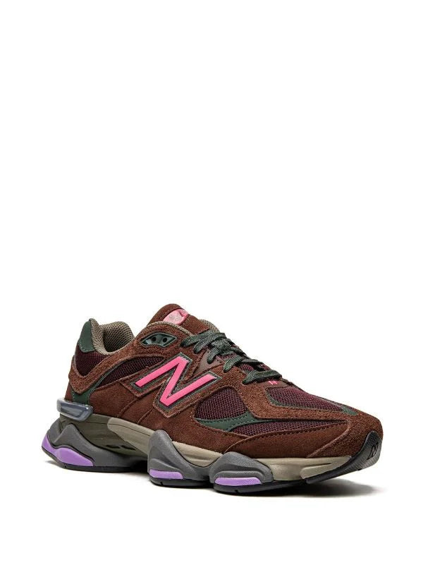NEW BALANCE 9060 "RICH OAK & BURGUNDY