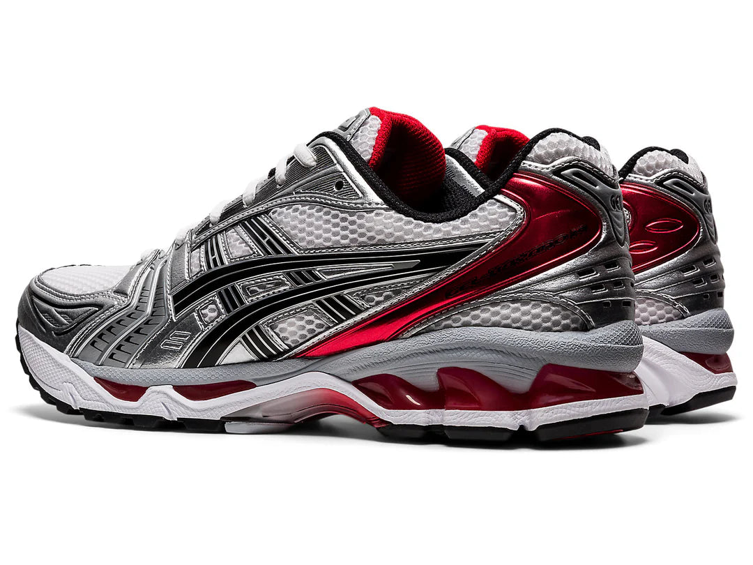 GEL-KAYANO 14 N/A A 2000S RUNNING SHOE ICON GETS REIMAGINED FOR EVERYDAY SCENARIOS.