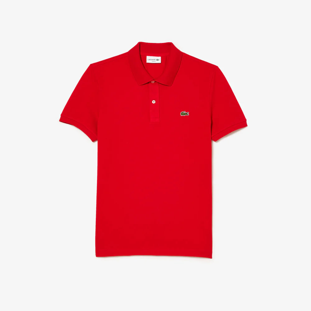 Lacoste red polo shirt