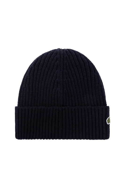 Lacoste Ribbed Turn-Up Hat