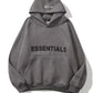 FEAR OF GOD ESSENTIALS HOODIE "GREY"
