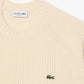 Lacoste thick wool crew neck sweater