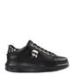 KARL LAGERFELD KAPRI KARL IKONIC STUD TAB SNEAKER