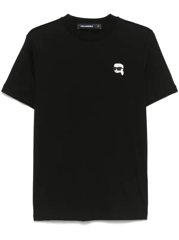 KARL LAGERFELD BLACK IKONIK T-SHIRT