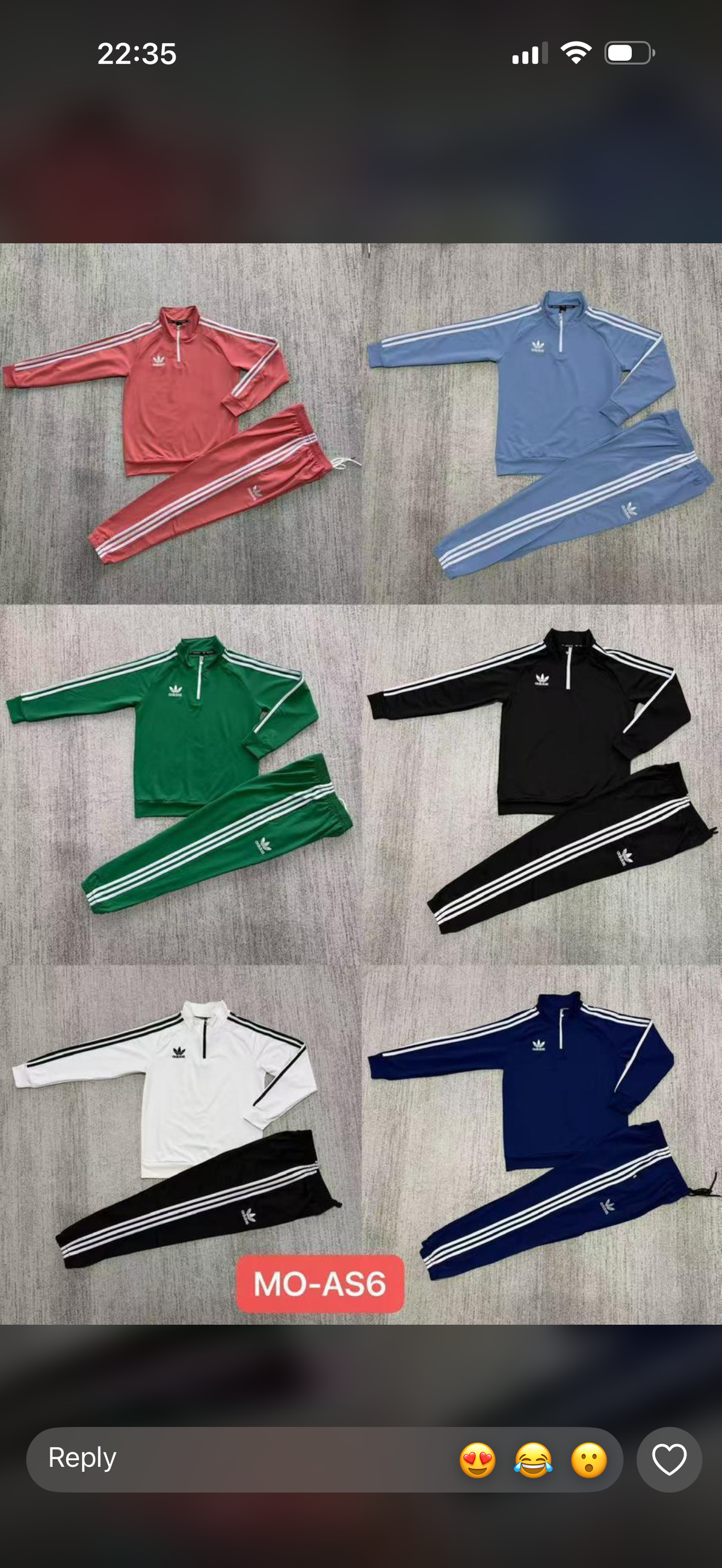 Adidas Firebird tracksuit set