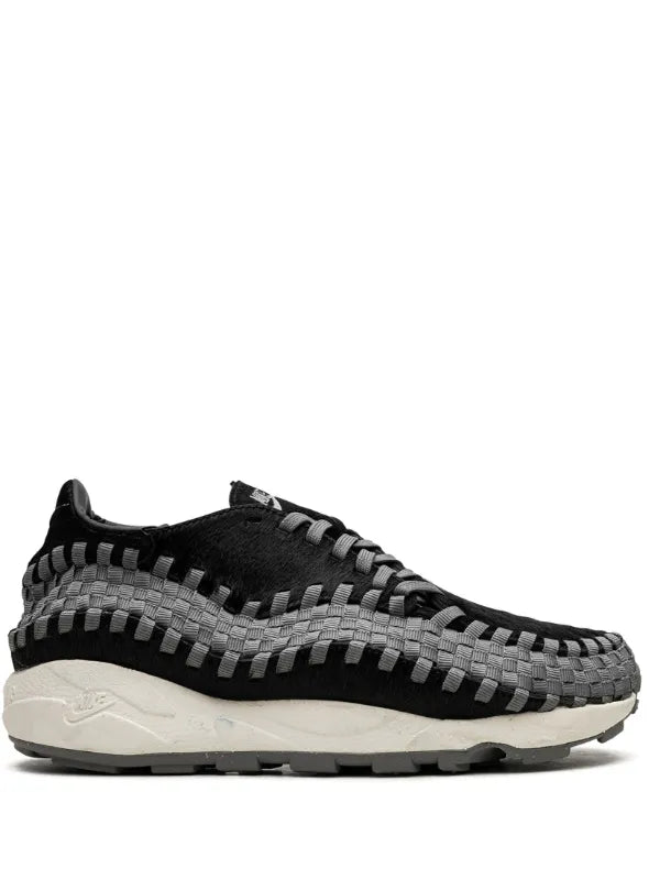 Air Footscape Woven "Black Smoke/Grey" sneakers