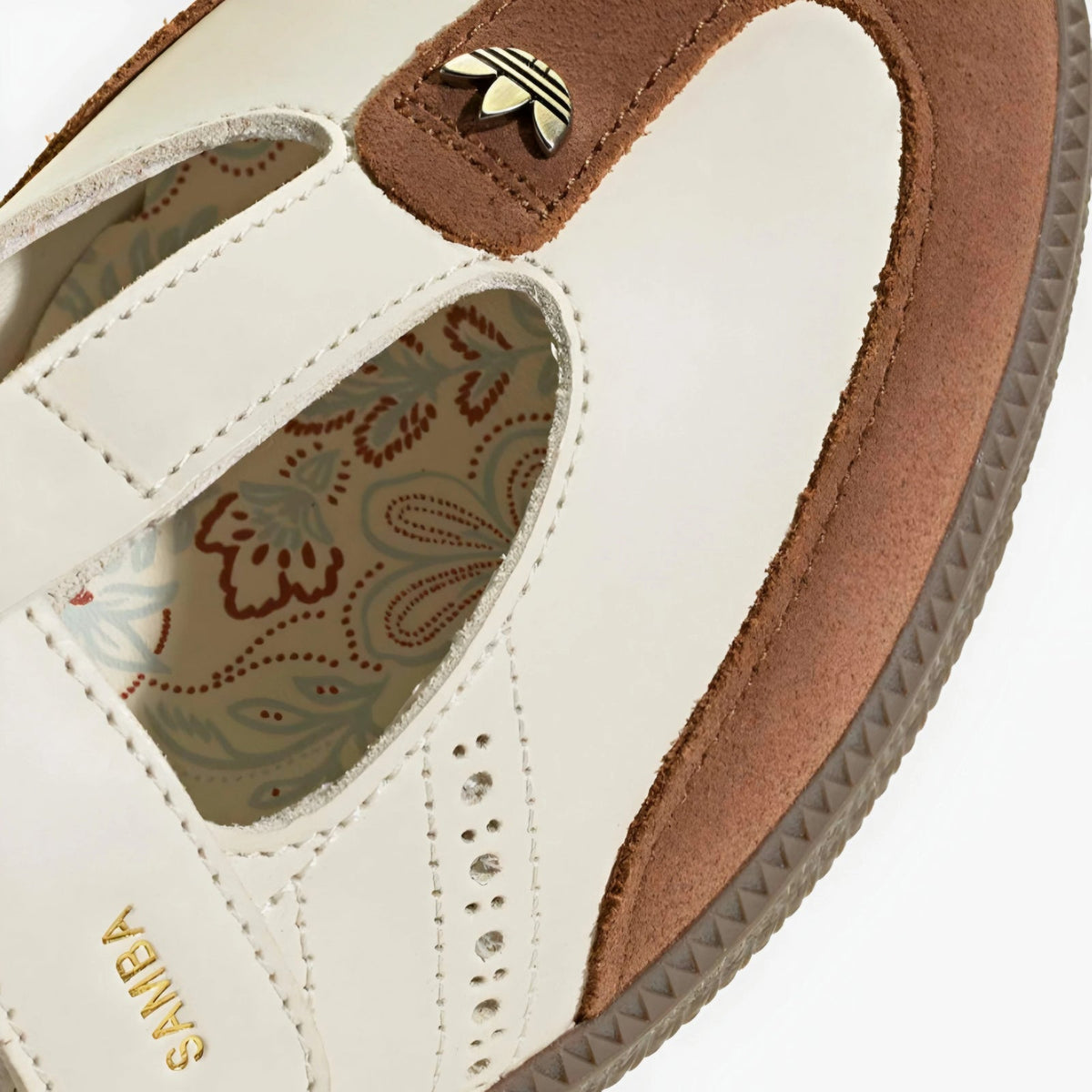 ADIDAS SAMBA MARY JANE SUMMER GLOW 'WHITE /BROWN