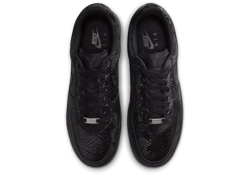 NIKE AIR FORCE 1 LOW KOBE BRYANT FOREVER BLACK