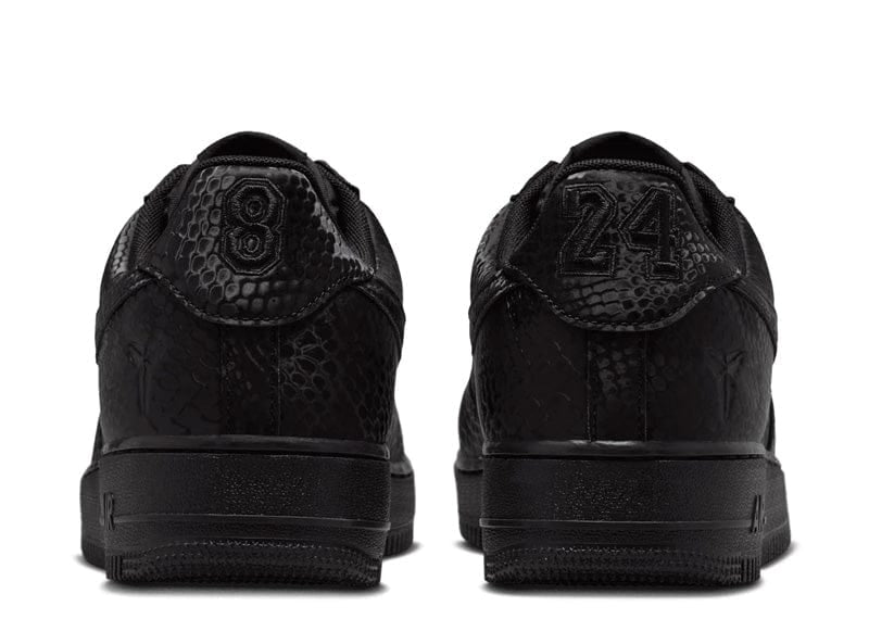 NIKE AIR FORCE 1 LOW KOBE BRYANT FOREVER BLACK
